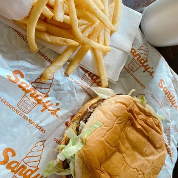 Sandy's Hamburgers - Combo Meal - Burgers Near Me - Austin, Texas