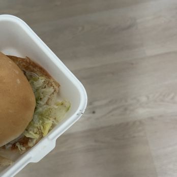 HiHo Cheeseburger | Studio City - Dead spider and smear on food box - New American Near Me - Studio City, California