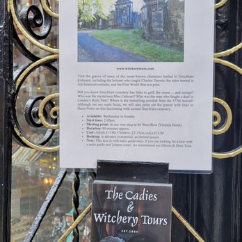The Cadies & Witchery Tours - Tours Near Me - Edinburgh, EDH