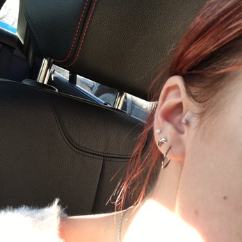 Clean Slate Tattoo & Piercing Studio - Right after I got my tragus pierced by Jessica. - Piercing Near Me - Centennial, Colorado