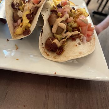 Bookmakers - Breakfast special loaded breakfast taco came with home fries and orange slices - American Near Me - Saratoga Springs, New York