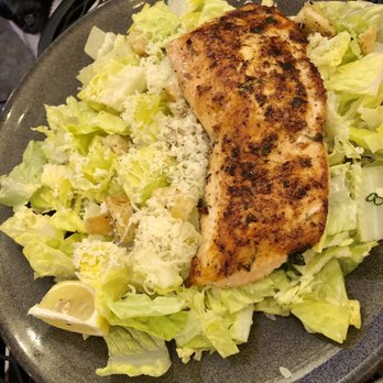 Fins Bistro - Salmon Caesar - Seafood Near Me - Issaquah, Washington