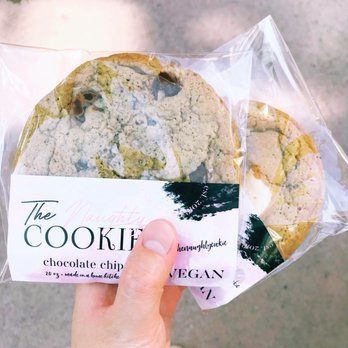 Vegan Faire - Chocolate Chip Cookie and S'mores Cookie from The Naughty Cookie - Festivals Near Me - Anaheim, California Vegan Faire - Chocolate Chip Cookie and S'mores Cookie from The Naughty Cookie - Festivals Near Me - Anaheim, California