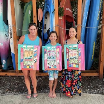 The Traveling Painter - The Traveling Painter class at LJ Schooner's. - Art Classes Near Me The Traveling Painter - The Traveling Painter class at LJ Schooner's. - Art Classes Near Me