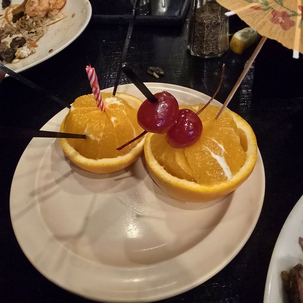 Birthday food they give u. Birthday food they give u.