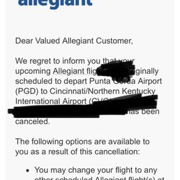 Flight canceled - "let's give you store credit." Unacceptable. Flight canceled - "let's give you store credit." Unacceptable.