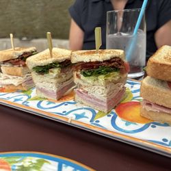 Sunroom Lounge - Turkey club, comes with a side of chips