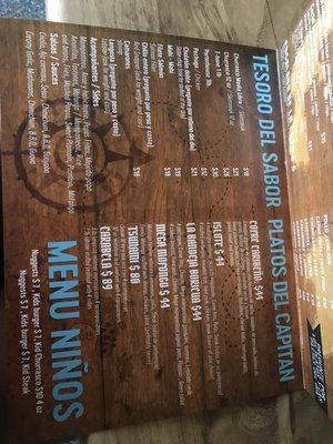 Menu photo 1 El Capitán de La Villa Arecibo, PR Menu photo 1 El Capitán de La Villa Arecibo, PR