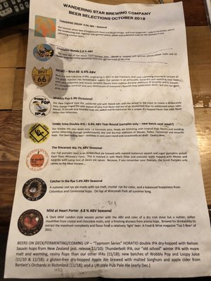 Wandering Star Craft Brewery by null