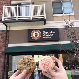 Exterior outside entrance of The Cupcake Shoppe and Bakery - Cookies and the store - Ogden, Utah Exterior outside entrance of The Cupcake Shoppe and Bakery - Cookies and the store - Ogden, Utah