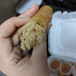 Golden Eggroll - Pork Eggroll with minimal pork....tasted of cabbage
