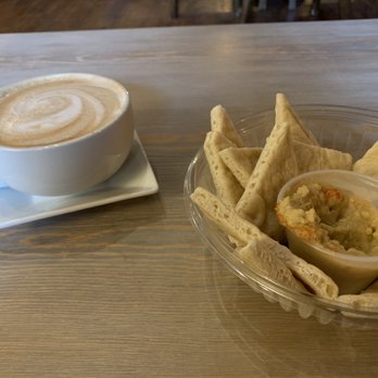 Northside Remedy - Mocha latte and homemade hummus - Coffee & Tea Near Me - Weatherford, Texas