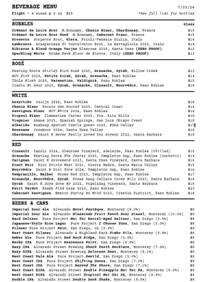 Menu photo 3 Gravesend Wine Merchant & Eatery Paso Robles, CA Menu photo 3 Gravesend Wine Merchant & Eatery Paso Robles, CA