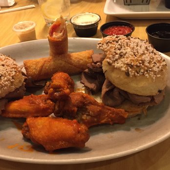 The Creek - That's a good looking appetizer sampler! - American Near Me - Buffalo, New York