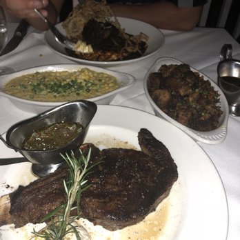 Prime One Twelve - 22oz bone in ribeye, creamed corn, Kobe and sausage stuffing , short rib - if you like sweet - Steakhouses Near Me - Miami Beach, Florida Prime One Twelve - 22oz bone in ribeye, creamed corn, Kobe and sausage stuffing , short rib - if you like sweet - Steakhouses Near Me - Miami Beach, Florida