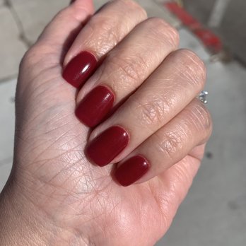 QD Nails & Spa - I love this color. Perfect to welcome the fall season. - Nail Salons Near Me - San Diego, California
