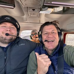 Angel Aviation - Kelvin, me and a lot of cold!