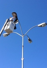 Slide of Hahn's Lighting Service