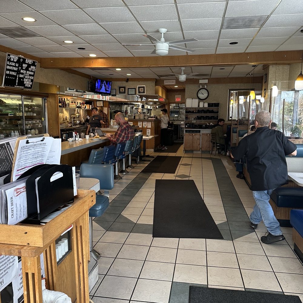 Cafe Olympic - View from front door. - New American Near Me - Crystal Lake, Illinois