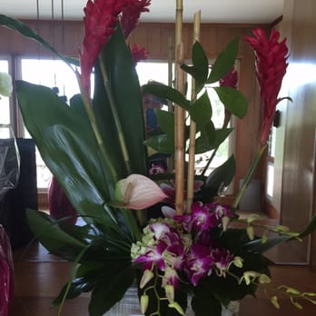 Jasmine Creek Florist - Beautiful tropical flower arrangement. Thank you Bev. -- Lynn - Flowers & Gifts Near Me - El Cajon, California Jasmine Creek Florist - Beautiful tropical flower arrangement. Thank you Bev. -- Lynn - Flowers & Gifts Near Me - El Cajon, California