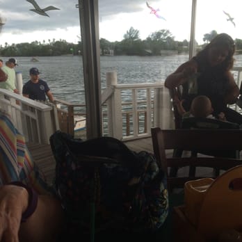Pop's Sunset Grill - View from table. - Seafood Near Me - Nokomis, Florida Pop's Sunset Grill - View from table. - Seafood Near Me - Nokomis, Florida