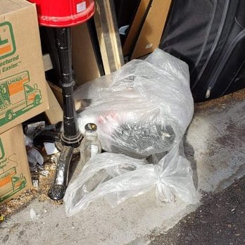 Less Stress Movers - Here it is with some trash. They brought it back after they were done "borrowing it" - Movers Near Me Less Stress Movers - Here it is with some trash. They brought it back after they were done "borrowing it" - Movers Near Me