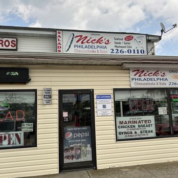 Nick's Philadelphia Cheese Steaks - Front door - Cheesesteaks Near Me - Dewey Beach, Delaware Nick's Philadelphia Cheese Steaks - Front door - Cheesesteaks Near Me - Dewey Beach, Delaware