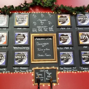 Moonlight Brewing - The menu board - Breweries Near Me - Santa Rosa, California Moonlight Brewing - The menu board - Breweries Near Me - Santa Rosa, California