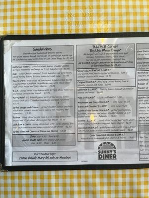 Menu photo 4 Sunny's Diner Happy Valley, OR Menu photo 4 Sunny's Diner Happy Valley, OR