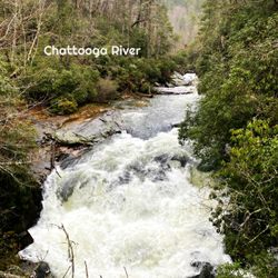 Old Iron Bridge - View of the waterfall from Old Iron Bridge on a high volume day!