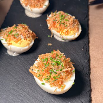 The Cottage - deviled egg - New American Near Me - Greenwich, Connecticut