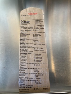Menu photo 3 Which Wich Hapeville, GA