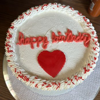 Ashley’s Sugar On Top - Simple Birthday cake. 8inch chocolate vegan cake. - Cupcakes Near Me
