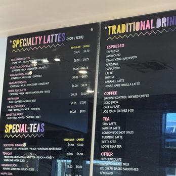 Nirvana Soul Coffee - Menu 8/17/24 - Coffee & Tea Near Me - Cupertino, California Nirvana Soul Coffee - Menu 8/17/24 - Coffee & Tea Near Me - Cupertino, California