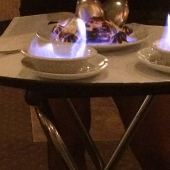 The Derby - Flaming ice cream presentation - Steakhouses Near Me - Arcadia, California