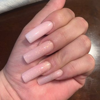 Downey Nails And Lashes - You can tell the difference in color and the tip after I called to confirm they had these exact tips smh - Nail Salons Near Me - Downey, California