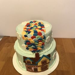 Jen Lynn Specialty Baked Goods - Up themed birthday cake.
