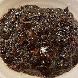 Black bean noodles Black bean noodles