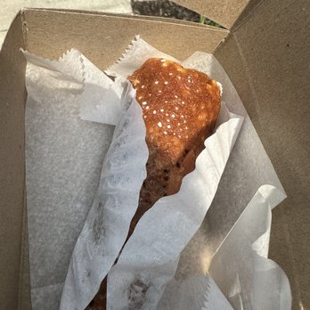 D'Angelo Italian Market - Almond cheesecake cone (large) - Pizza Near Me - Princeton, New Jersey D'Angelo Italian Market - Almond cheesecake cone (large) - Pizza Near Me - Princeton, New Jersey