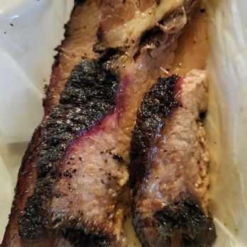 Hudson Smokehouse - Brisket that had way too much fat and gristle that I couldn't eat it - Barbeque Near Me - Bronx, New York