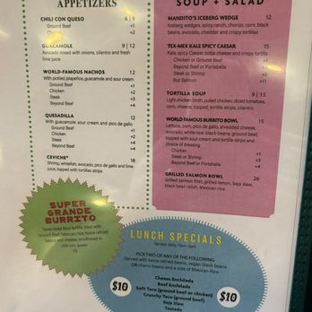 Mandito's Tex-Mex - Great lunch special - Tex-Mex Near Me - Bellaire, Texas
