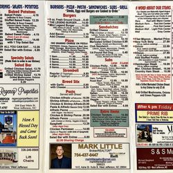 Winner's Circle Restaurant - Menu July 2025