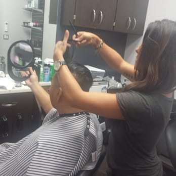 Lisette at Lotus 23 - Customized haircut by Lisette Hidago - Men's Hair Salons Near Me - Sacramento, California