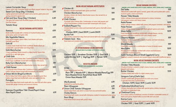 Menu photo 3 Spice Paradise Indian Restaurant East Brunswick, NJ Menu photo 3 Spice Paradise Indian Restaurant East Brunswick, NJ