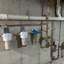 All Star Plumbing, Heating and Air Conditioning - 3-Stage water filtration system install by a plumber from All Star Plumbing, Heating and Air Conditioning.