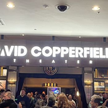 David Copperfield - David Copperfield Theatre! One of his 21 Emmy's is rt there front and center! - Magicians Near Me - Las Vegas, Nevada David Copperfield - David Copperfield Theatre! One of his 21 Emmy's is rt there front and center! - Magicians Near Me - Las Vegas, Nevada