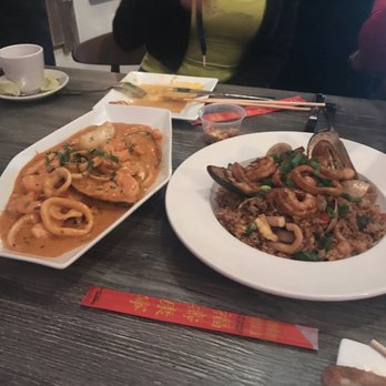 Ceviche Arigato - seafood chifa rice , calamari with fish , - Peruvian Near Me - Weston, Florida Ceviche Arigato - seafood chifa rice , calamari with fish , - Peruvian Near Me - Weston, Florida