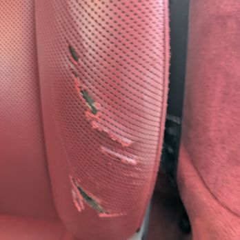 Ian's Auto Interior - Before, ripped leather. - Auto Upholstery Near Me - Las Vegas, Nevada Ian's Auto Interior - Before, ripped leather. - Auto Upholstery Near Me - Las Vegas, Nevada