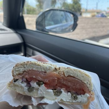 East Coast Bagel - Salmon lox - Bagels Near Me - Long Beach, California