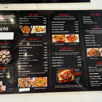 Cajun Crack'n - Menu - Seafood Near Me - Milpitas, California